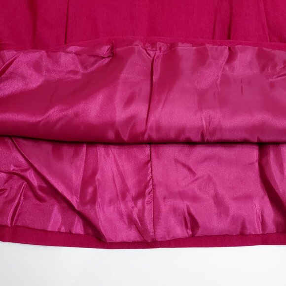 Estelle and Finn Womens Tunic Top Size 2 Magenta 3/4 Sleeve Stretch Lined - Picture 13 of 15